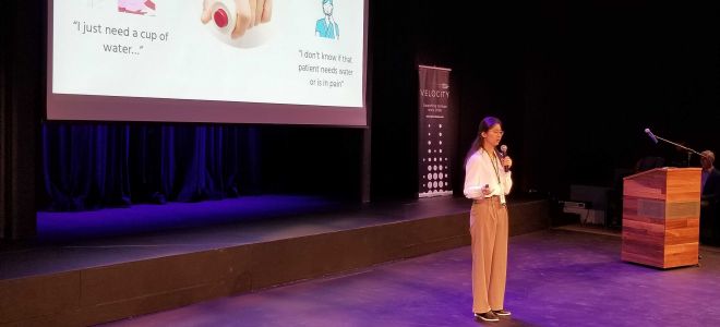 Tech startup founders like Christy Lee of PatientCompanion gain exposure and expand networks through Communitech Fierce Founders Intensive Track.