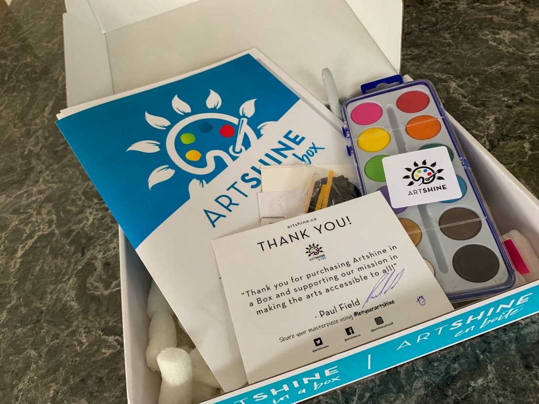 Contents of the Artshine in a Box