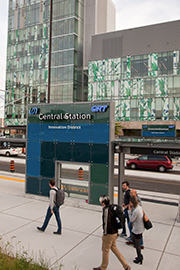 Grand River Transit’s Central Station in Downtown Kitchener