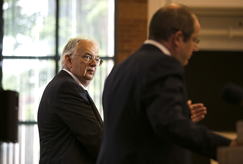 Oculys Health Informatics Chief Scientist Ken McKay, and President and CEO Franck Hivert